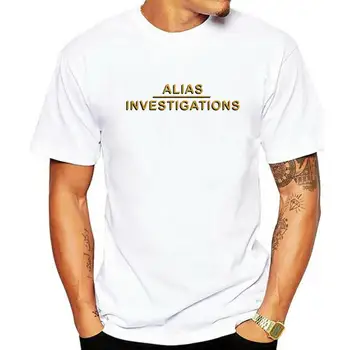 Alias Marškinėliai Alias Tyrimus T-Shirt Spausdinti Įdomus Tee Marškinėliai 6xl Atsitiktinis 100 Medvilnės Vyras trumpomis Rankovėmis, Atsitiktinis Marškinėlius 2022