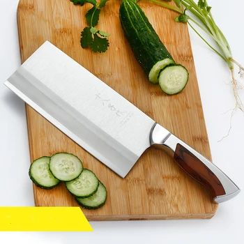 2018 Vakarų profesionalus nerūdijančio plieno virtuvės peilis 7CR14 damaske mėsos cutter cleaver daržovių pjaustymo chef peiliai facas