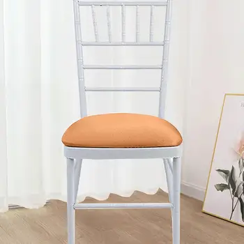 Kėdė Padengti Elastinga Apsauginė Poliesterio Ruožas, Įrengtas Valgomasis Apvalus Kėdės Sėdynė apsaugos Virtuvė