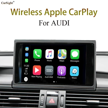 Automobilio Aksesuaras OEM Navigacijos Sistemos Atnaujinimas Belaidžio CarPlay Sąsaja AUDI Q8 4M 2018 MMI Touch