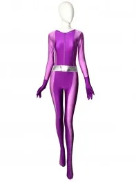 Visiškai Šnipai Cosplay Kostiumų Violetinė Spandex Superhero halloween Kostiumai moteris