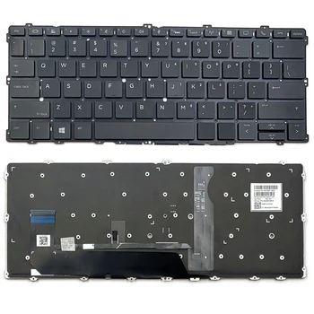 Naujas HP EliteBook x360 1030 G2 G3 Serijos Nešiojamojo KOMPIUTERIO Klaviatūra JAV Apšvietimu 918018-001
