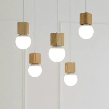 kaimiškas kvadratinis medienos sieniniai šviestuvai tyrimą, vaikų kambario dekoro medinis vieną nedidelį šviesos šviestuvas
