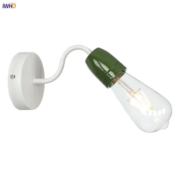 IWHD LED Šiuolaikinės Šiaurės šalių Sienų apšvietimo Kūrybos Paprasta Wandlamp LED 