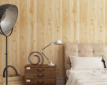 Beibehang grindų medienos grūdų 3d tapetai klasikinės medienos tapetai šiltas ir paprastas tyrimas, TV foną už sienos 3 d