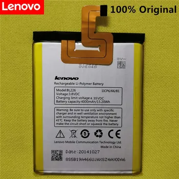 Lenovo S860 Baterijos Pakeitimas 100% Aukštos Kokybės 4000Mah BL226 Baterijos Pakeitimo, kad 