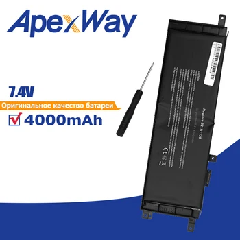 Apexway B21N1329 Nešiojamas Baterija ASUS D553MA X453 F553M X453MA F553MA X553MA F553SA X553MA-DB01 Ultrabook 7.4 V 4000mAh