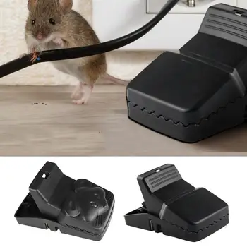 Mouse Trap 2/4/8pcs Daugkartinio naudojimo Žudikas Masalas Snap Pavasario Pelių Gaudytojas Suvokti Priemonė Namų Virtuvėje Sodo