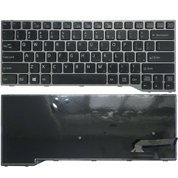 Naujas JAV nešiojamojo kompiuterio klaviatūra Fujitsu Lifebook E733 E734 E743 E744 NR. Apšvietimu