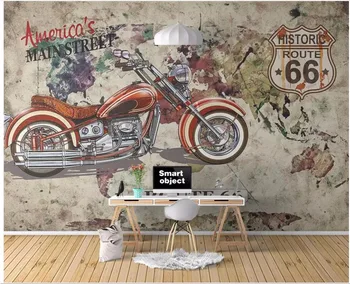 3d tapetai pasirinktinius nuotraukų Motociklas lenktynininkas europos stiliaus grafiti fono sienos 3d sienų freskomis sienos dokumentai kambarį