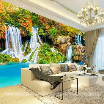 beibehang papel de parede 3d TV foną freskos kraštovaizdžio Sielovados sofa-lova, miegamojo, besiūlės sienų dangos, tapetai