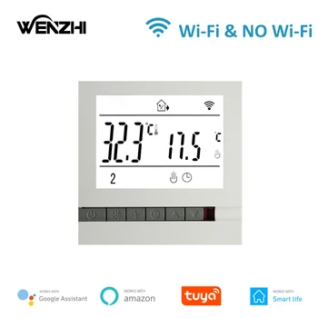 WiFi Termostatas Temperatūros Reguliatorius Vandens/Elektros Grindų Šildymo Dujų Katilas Smart Gyvenimo Tuya Kontrolės Sistema, Alexa, Google Namuose