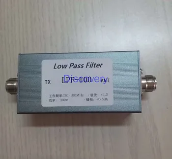 Low-pass Filtras LPF-100 DC-100 MHZ Low-pass N Tėvų Filtras LPF-100 M
