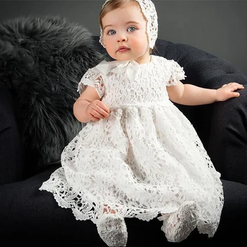 1 Metų Gimtadienio Baby Girl Suknelės, Krikšto Bebes Krikštynų Suknelė Vestuves Inscenizacija Nėrinių Suknelė Naujagimis Kūdikis kūdikis, vaikas