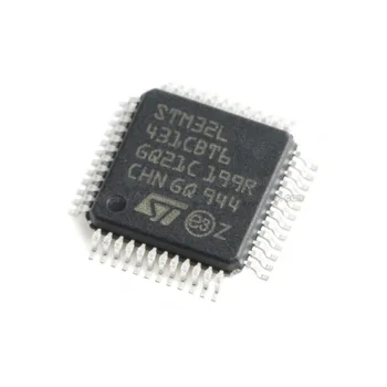 Originalus STM32L431CBT6 LQFP-48 ARM Cortex-M4 32-bitų mikrovaldiklis-MCU
