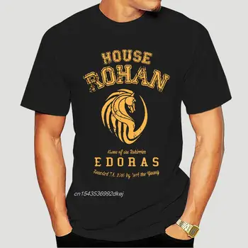 Vyrų Marškinėliai Tee Marškinėliai LOTR Rohan Ruda Tshirts Moterys T-Shirt 1406D