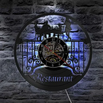  Restorane Padavėja, LED Apšvietimas, Šeimos Vakarienės Metu Atmosfera Sienų apšvietimo Skanus Maistas Sienų Dekoras su LED apšvietimo