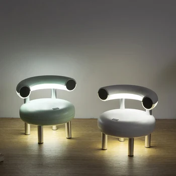 Kėdė, Stalas, Lempa Usb Įkrovimo Retro Stalo Lempos Miegamajame Naktį Lempos, Lauko Kempingas LED Nakties Šviesos Skaitymo Šviesa