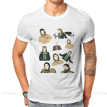 Skandinavų Mitologijoje Loki LS pack T Shirt, Derliaus Gotikos Aukštos Kokybės Marškinėlius Laisvi O-Kaklo Vyrams Tshirts